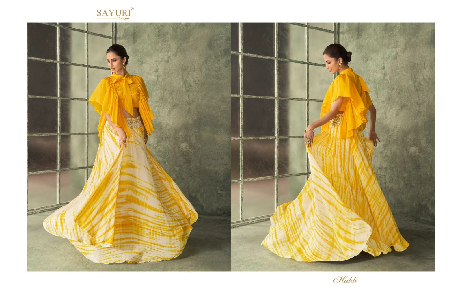 Sayuri Designer Wedding Attires 1 Nx Real Georgette / Premium Silk  Wholesale Designer Suit Catalog